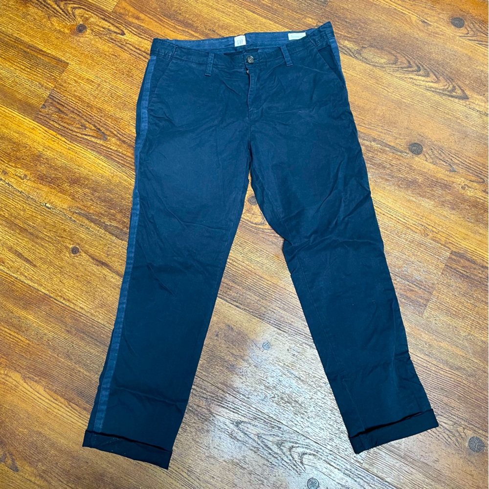 Navy blue Gap “girlfriend” chinos
